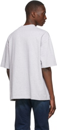 Balenciaga Grey Cotton T-Shirt