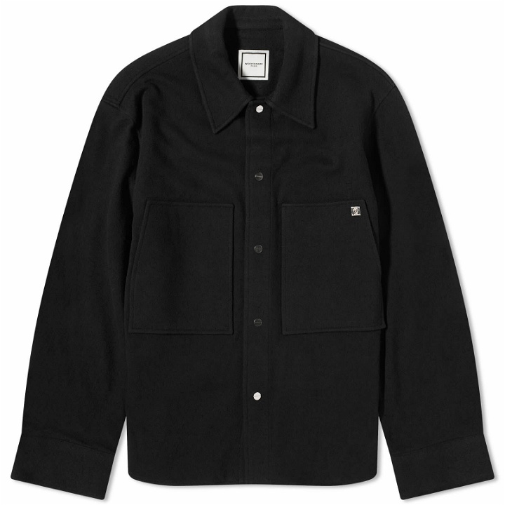 Photo: Wooyoungmi Men's Boucle Overshirt in Black