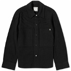 Wooyoungmi Men's Boucle Overshirt in Black