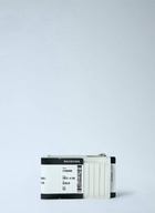 Balenciaga Ticket-Print Leather Zip Pouch