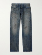 DRKSHDW by Rick Owens - DRKSHDW Kurdt Straight-Leg Distressed Jeans - Blue