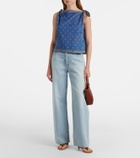 Dôen Amalia printed cotton top