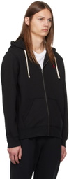 Polo Ralph Lauren Black Fleece Full-Zip Hoodie