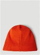 Swirl Beanie Hat in Orange