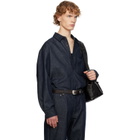 LE17SEPTEMBRE Blue Denim Overshirt