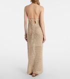 Alanui The Sound Of The Sea crochet maxi dress