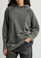 Represent Monster Hooded Cotton Sweatshirt Grey
