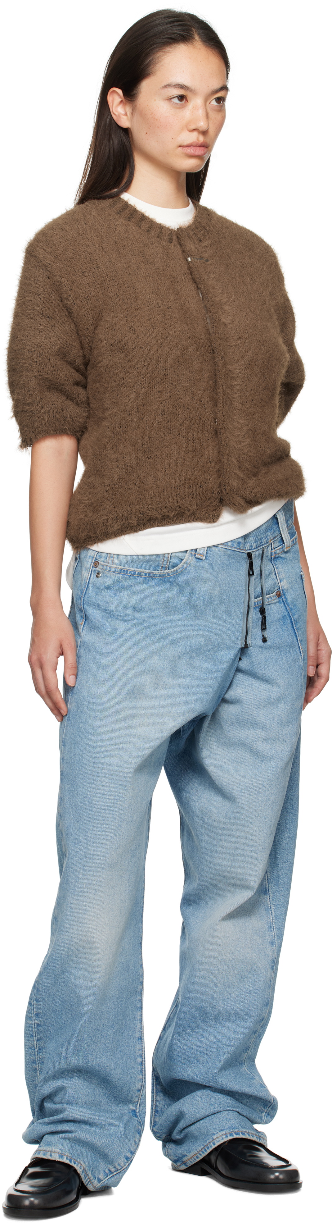 ADER error Brown Product. 59 Cardigan