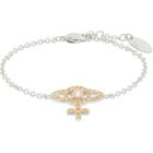 Vivienne Westwood Olympia Faux-Pearl Chain Bracelet