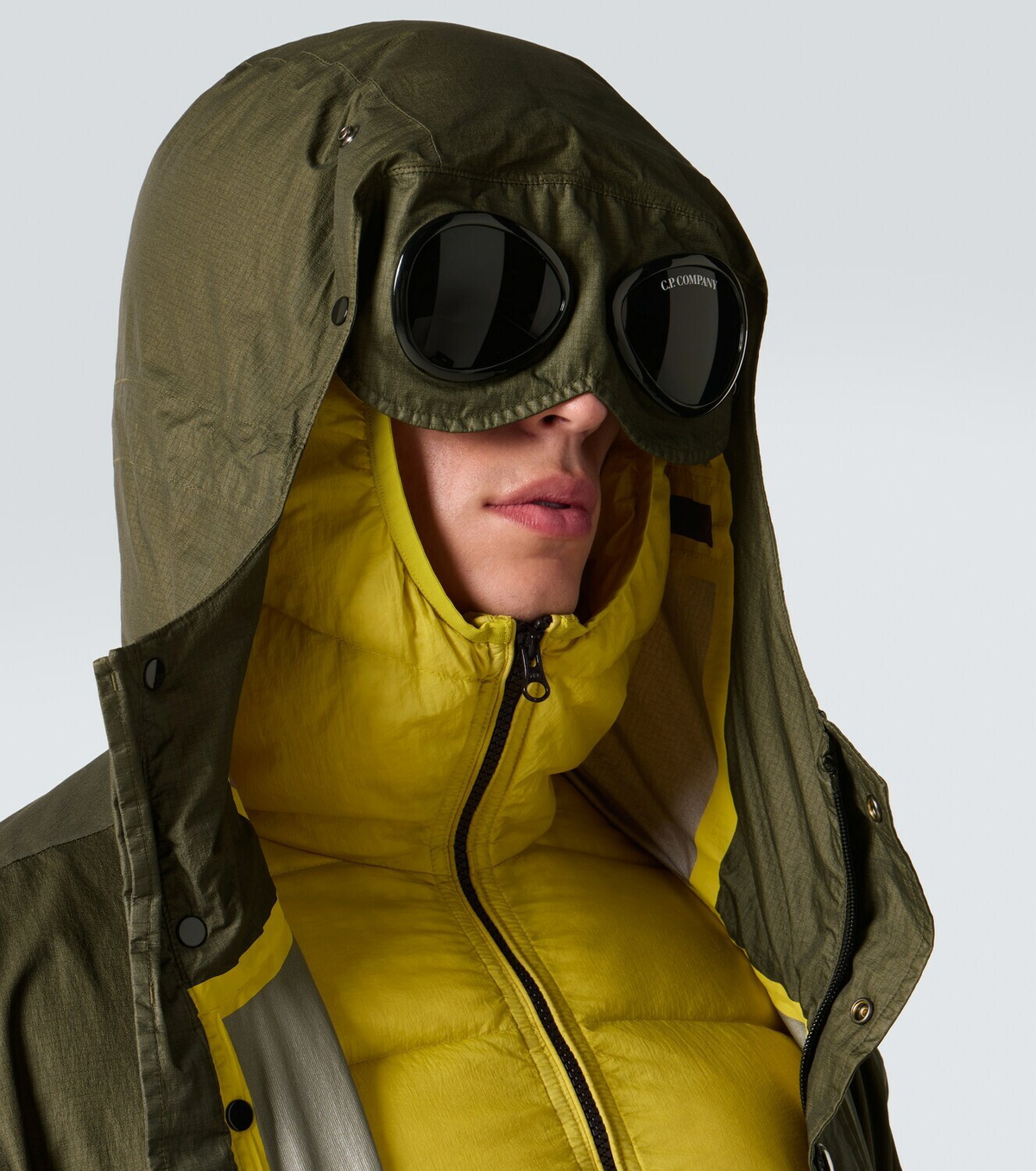 C.P. Company Mille Goggles down jacket