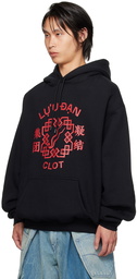 LU'U DAN Black CLOT Edition Oversized Hoodie