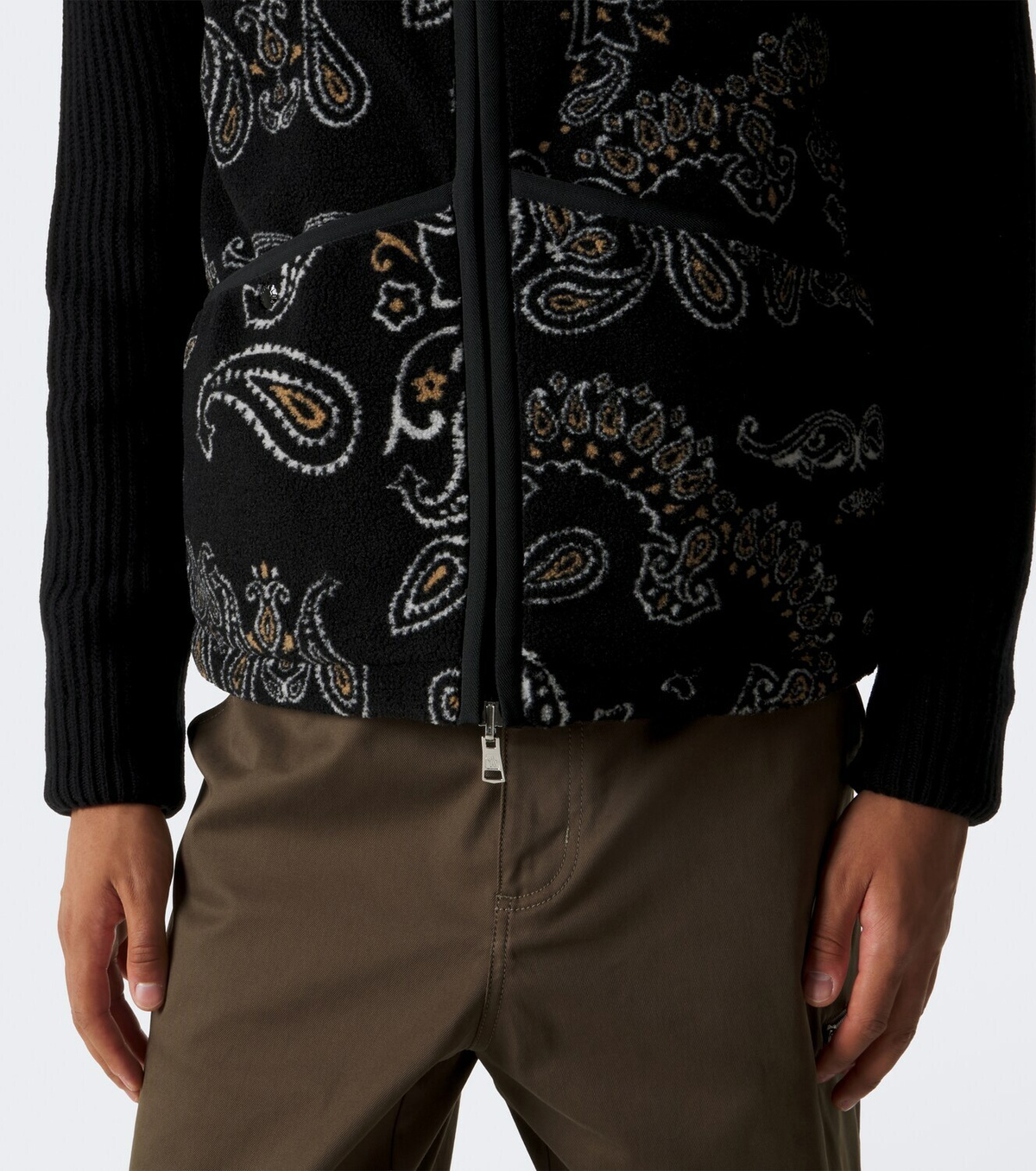 Moncler Reversible paisley vest