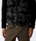 Moncler Reversible paisley vest