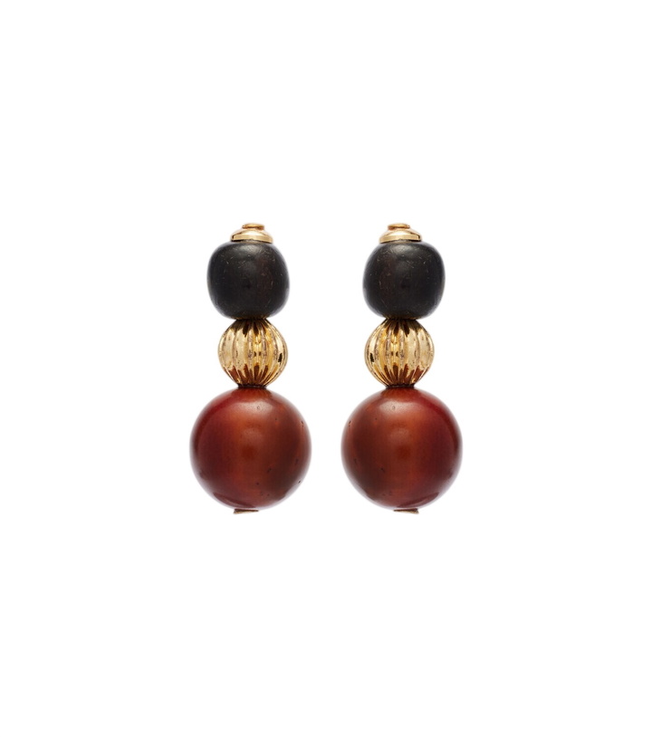Photo: Jennifer Behr Asher beaded drop earrings