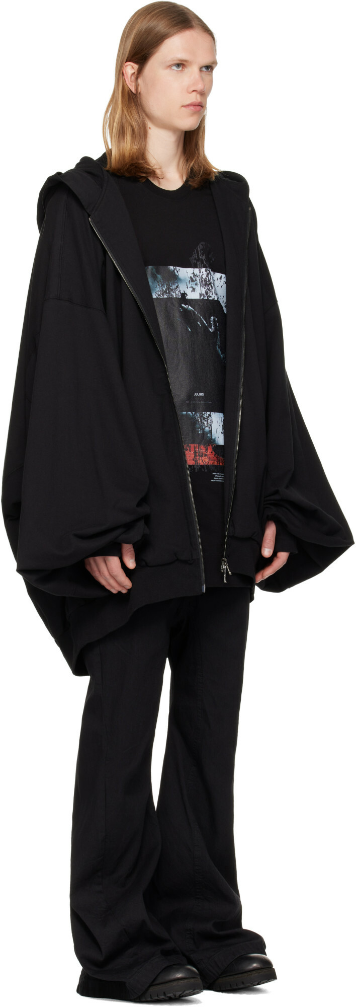 Julius Black Berg Hoodie