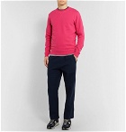 Sunspel - Slim-Fit Loopback Cotton-Jersey Sweatshirt - Pink