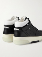 AMIRI - Stadium Leather High-Top Sneakers - Black