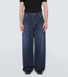 Balenciaga Mid-rise wide-leg jeans