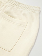 DIME - Split Crest Logo-Embroidered Two-Tone Cotton-Jersey Sweatpants - Neutrals