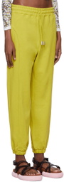 Eckhaus Latta Yellow Cotton Lounge Pants