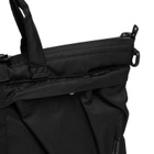 F/CE. Men's Recycled Twill 3-Way Helmet Bag in Black 