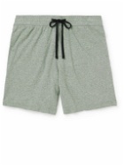 James Perse - Garment-Dyed Cotton-Jersey Drawstring Shorts - Gray