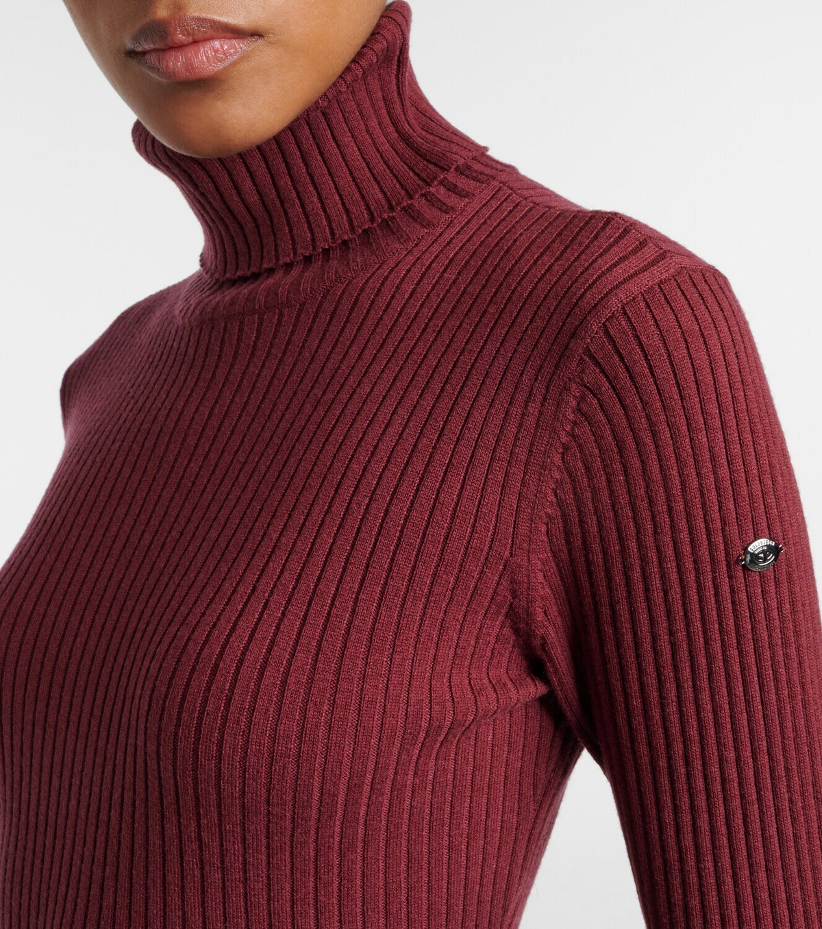 Goldbergh Mira ribbed-knit turtleneck sweater