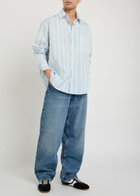 Agolde Fusion Relaxed Barrel-leg Jeans Light Blue