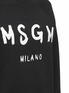 MSGM - Logo Printed Cotton Sweatshirt