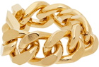 IN GOLD WE TRUST PARIS Figaro Chain Ring