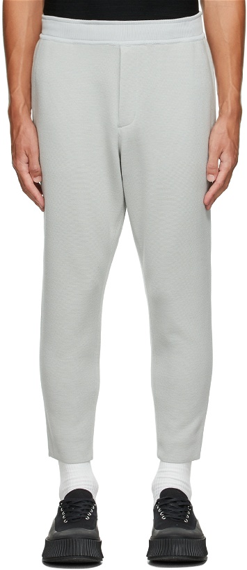 Photo: CFCL Grey Wool Milan Rib Tapered Trousers