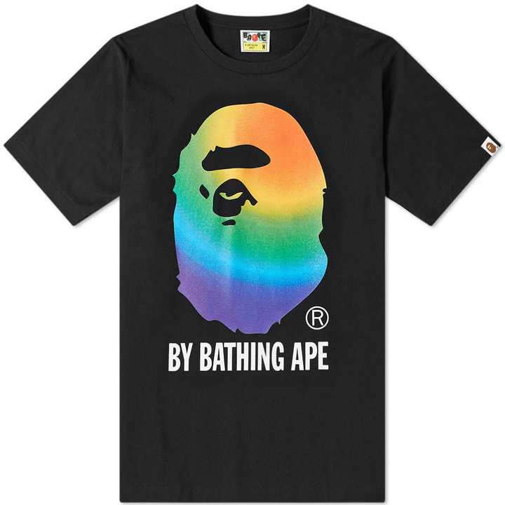 Photo: A Bathing Ape Rainbow By Bathing Tee