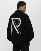 Represent Initial Boucle Polo Black - Mens - Pullovers