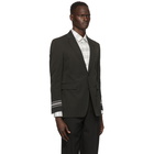 Burberry Black Classic Icon Tailored Blazer