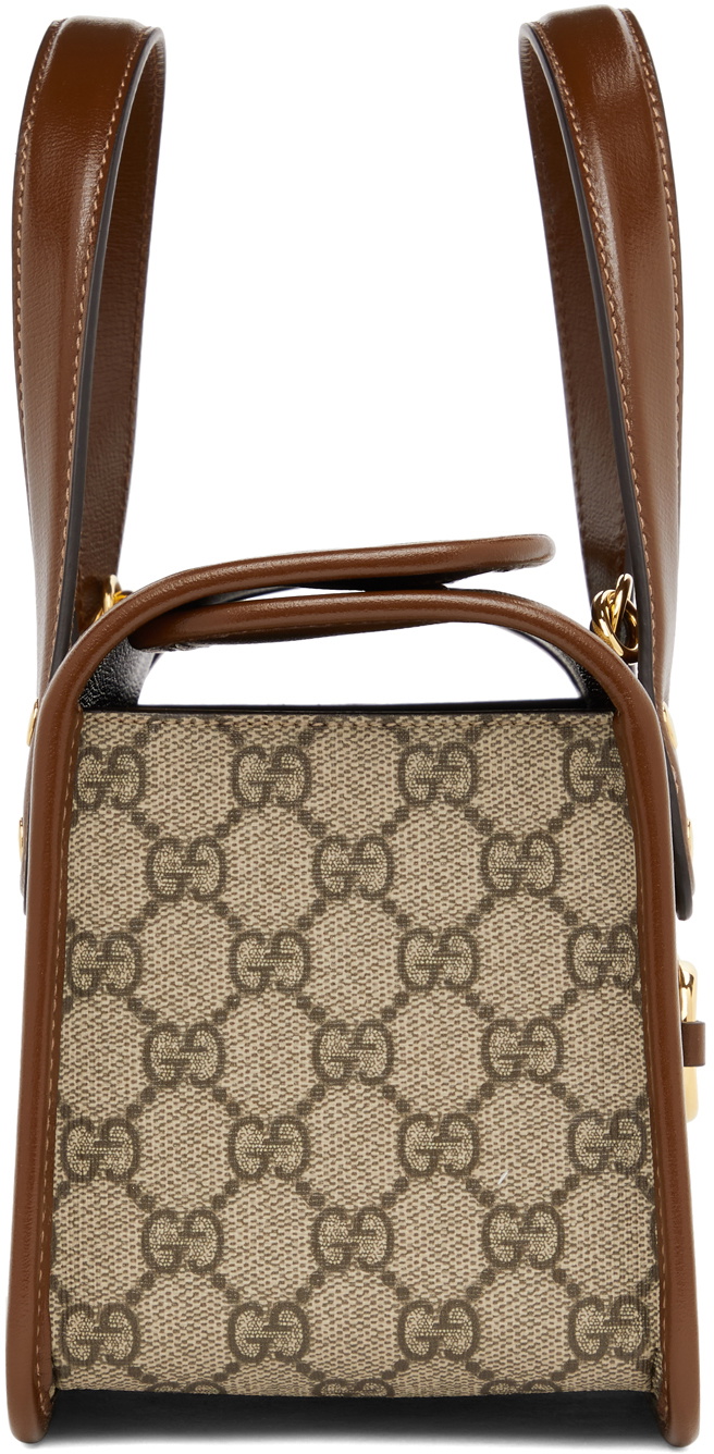 Ophidia Small GG Supreme shoulder bag in beige - Gucci