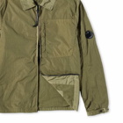 C.P. Company Men's Chrome-R Zip Overshirt in Stone Grey