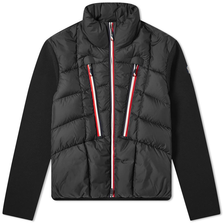 Photo: Moncler Grenoble Maglione Knitted Arm Down Jacket