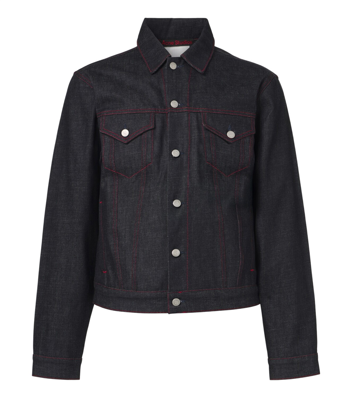 Acne Studios Men's 1996 Cotton Zip Jacket in Black Acne Studios