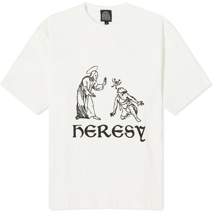 Photo: Heresy Women's Demons Out T-Shirt in Ecru