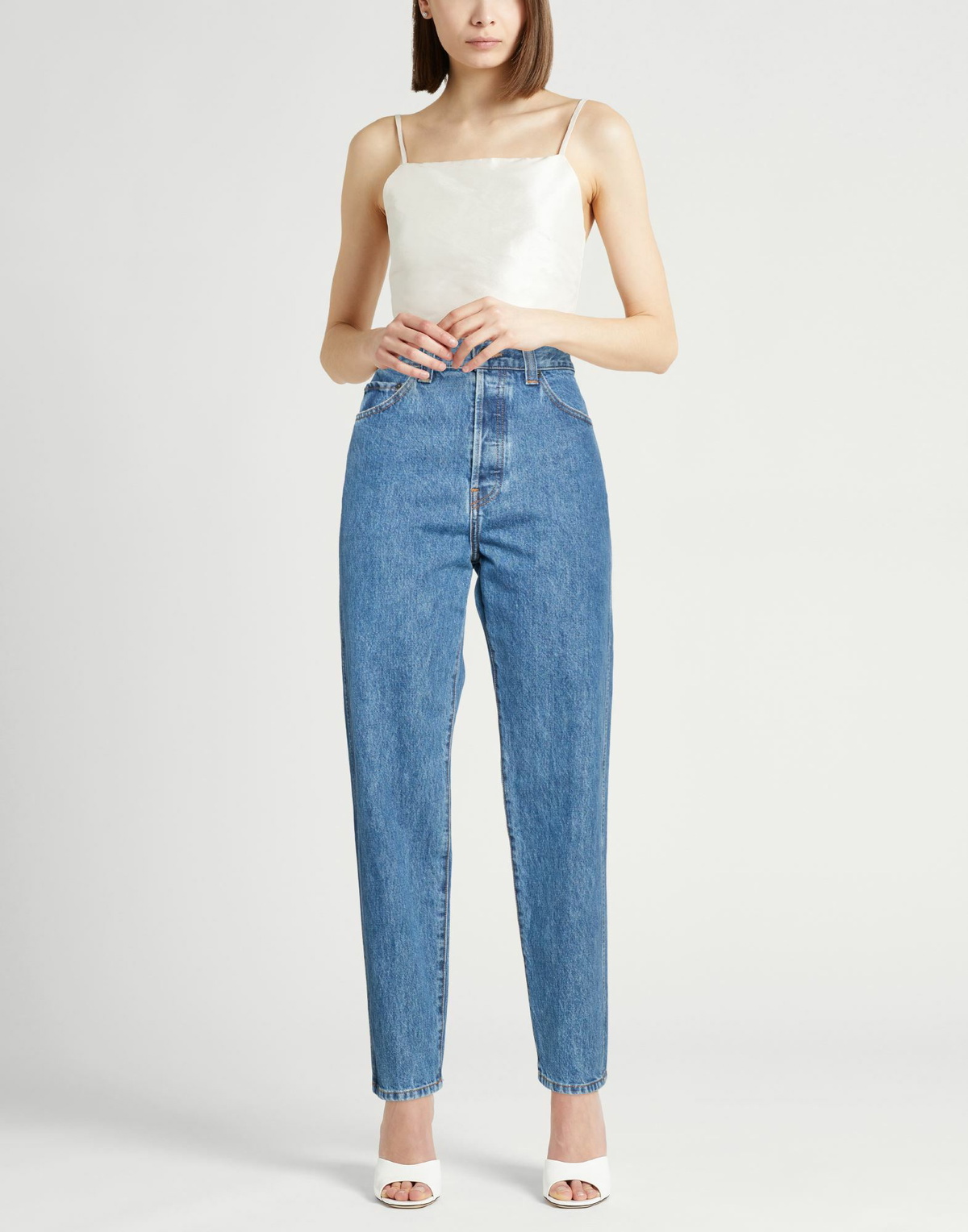 Khaite Womens Jeans in Blue