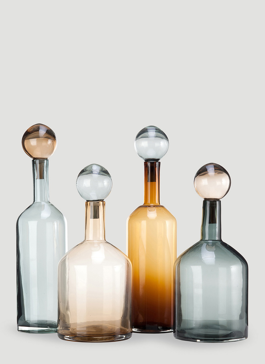 POLSPOTTEN Set of Four Bubbles&Bottles Chic Mix