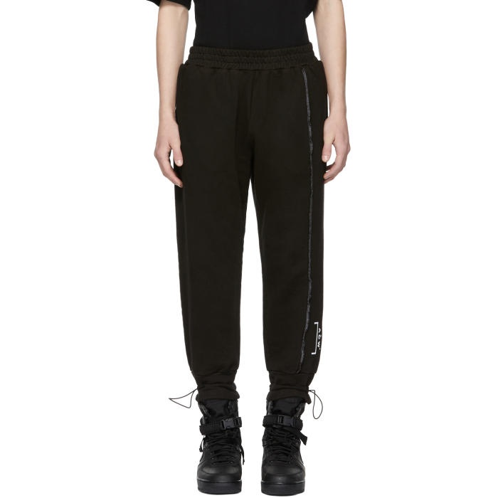 Photo: A-Cold-Wall* SSENSE Exclusive Black Corded Utility Lounge Pants 