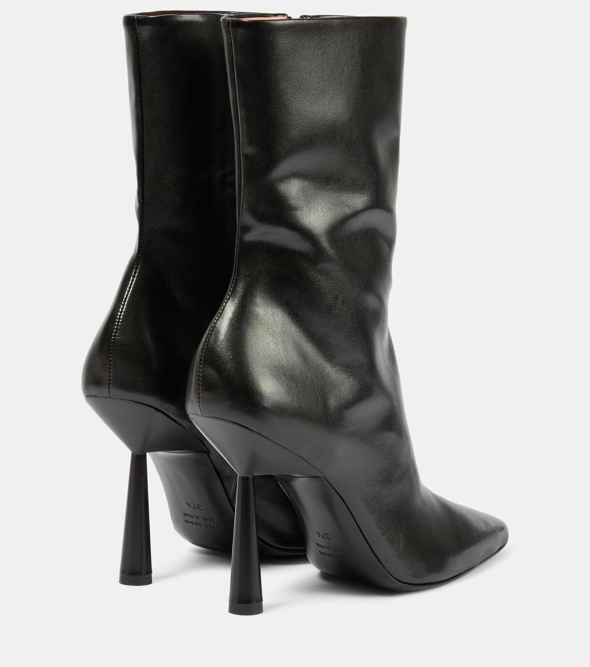 Gia Borghini Rosie 7 faux leather ankle boots
