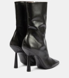 Gia Borghini Rosie 7 faux leather ankle boots