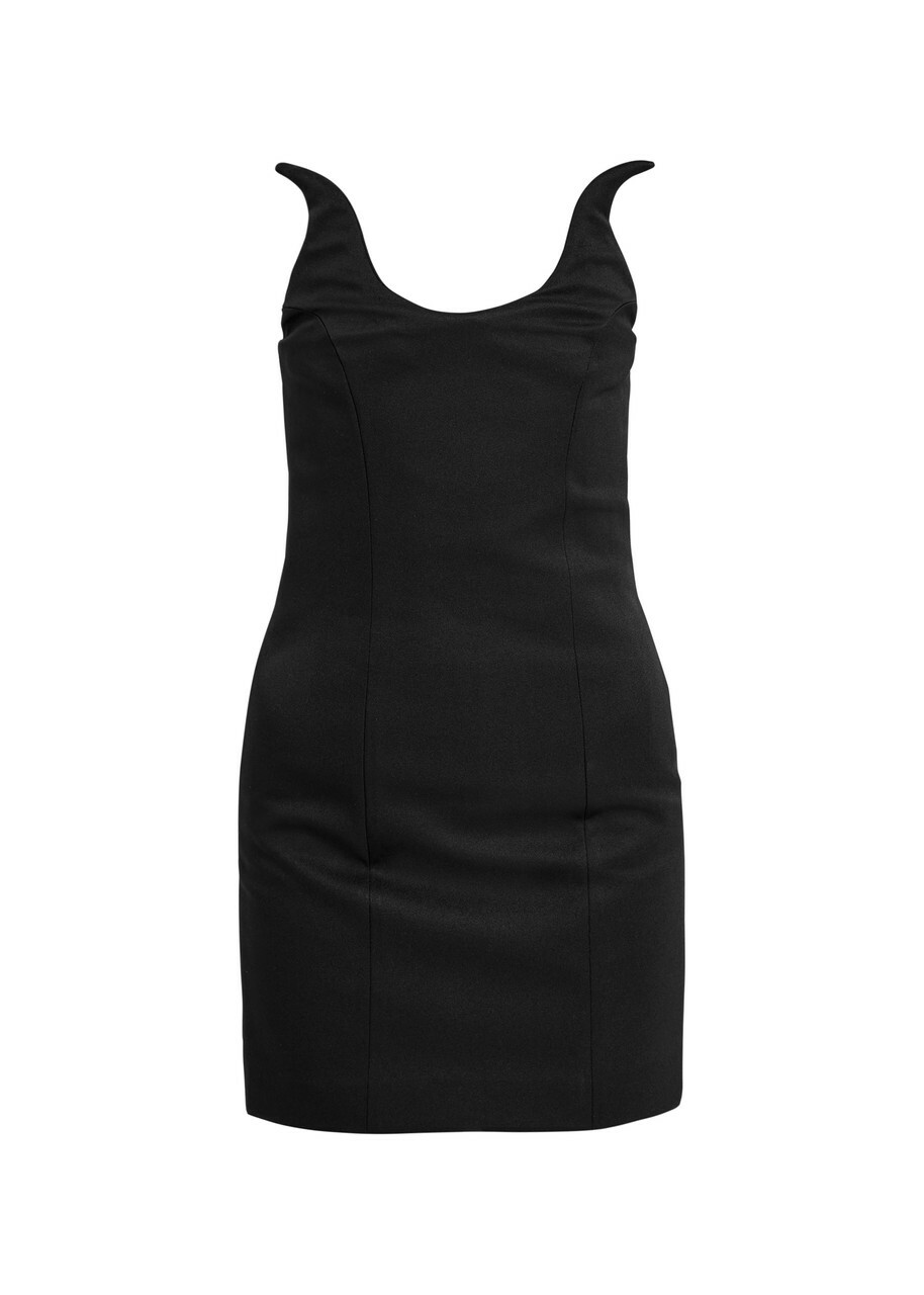 ワンピース Coperni FW24 HIGH NECK FITTED MINI DRESS (COPJS60545 BLACK) High Neck Fitted Mini Dress – Coperni