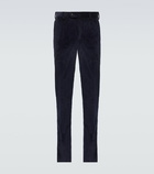 Loro Piana - Pantaflat cotton corduroy slim pants