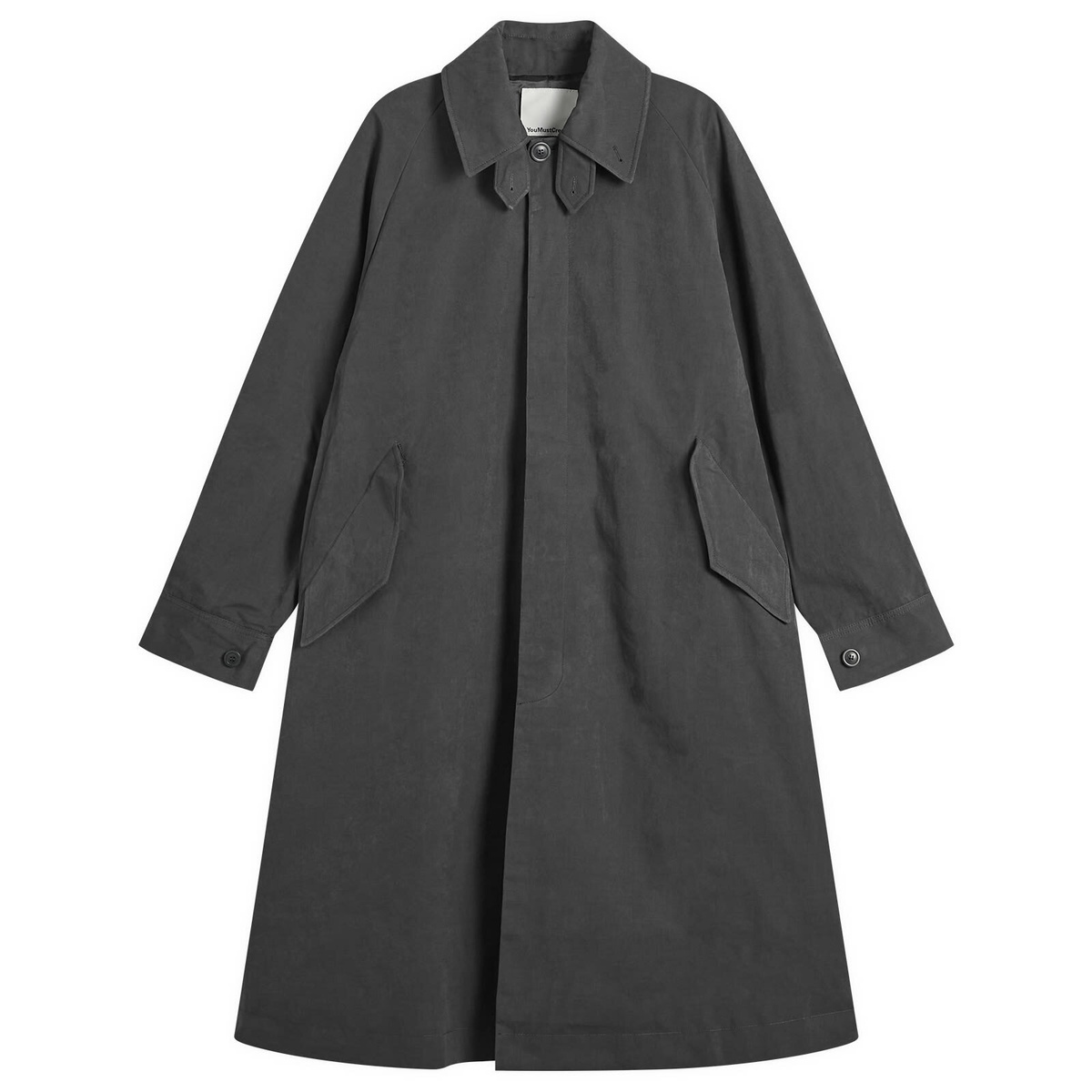 YMC Women's Runner Trench Coat in Grey