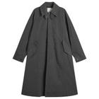 YMC Women's Runner Trench Coat in Grey