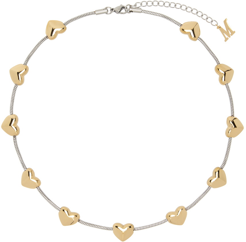 Marland Backus Gold Lil Heart Necklace