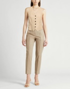 Peserico Womens Tailored Vest Sand